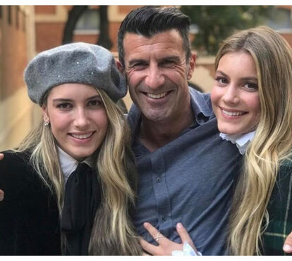Que assombro! Filhas mais velhas de Luís Figo seguem pisadas da mãe no mundo da moda