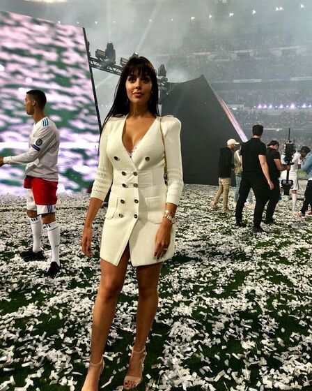 Georgina Rodríguez, estádio