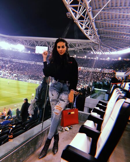 Georgina Rodríguez, estádio