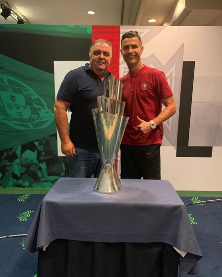 Cristiano Ronaldo e o padrasto, José Andrade
