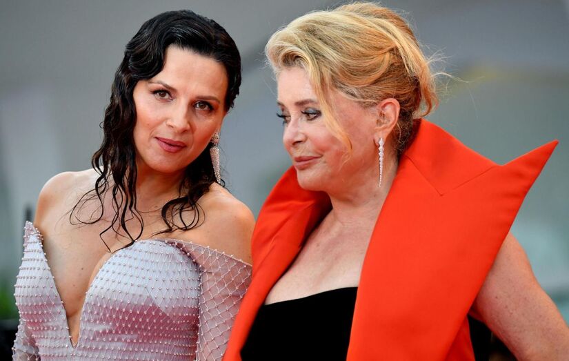 Juliette Binoche e Catherine Deneuve