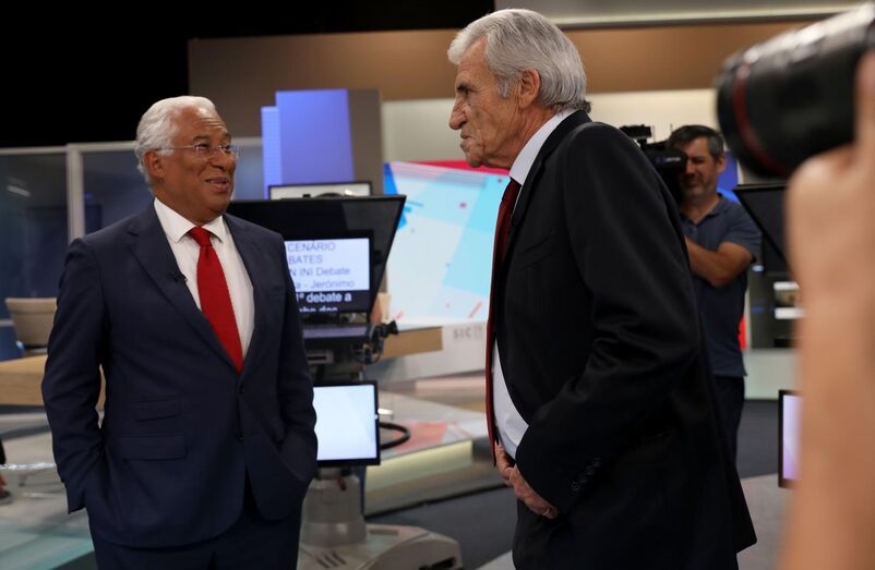 António Costa, jerónimo de sousa, ps, pcp, debate, sic 