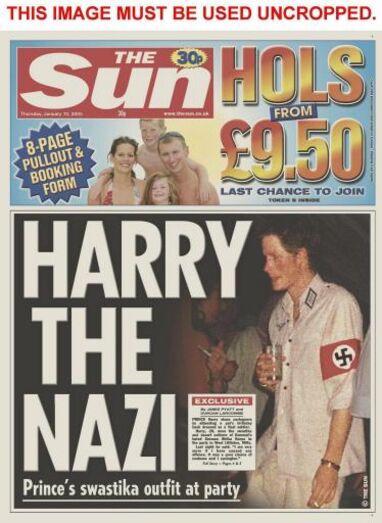 Príncipe Harry, Polémicas