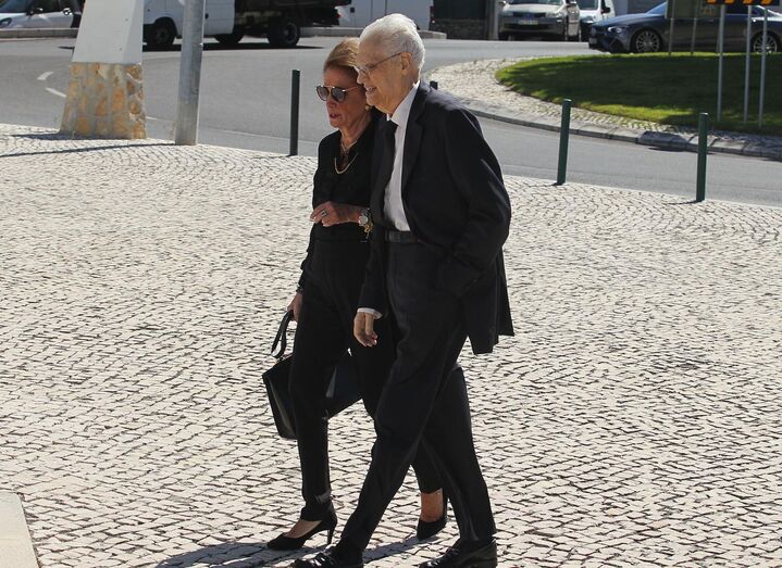 Ricardo Salgado, André Gonçalves Pereira, Freitas do Amaral, Marcelo Rebelo de Sousa, funeral