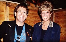 Nem tudo eram flores! Elton John relata briga acesa com a princesa Diana