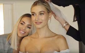 Finalmente! Mulher de Justin Bieber mostra todo o luxo e glamour do seu vestido de noiva