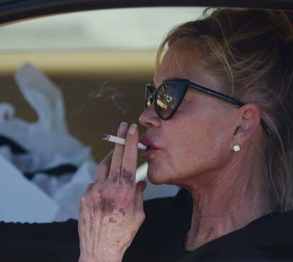 Melanie Griffith novamente doente?