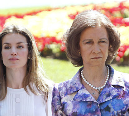 Zanga feia! Letizia manda calar a sogra e não a deixa falar com as netas... nem por telefone