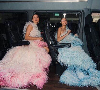 Só luxos! Filhas de Julio Iglesias prontas para gastar milhares em famoso baile de debutantes de Paris