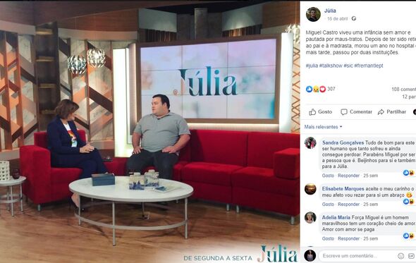 Júlia Pinheiro entrevista Miguel Castro