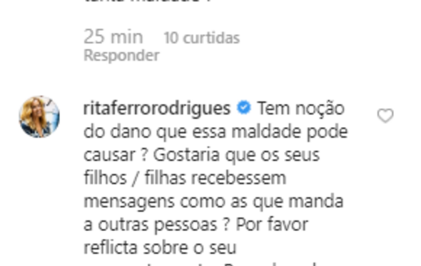 Carolina Deslandes, rita ferro rodrigues