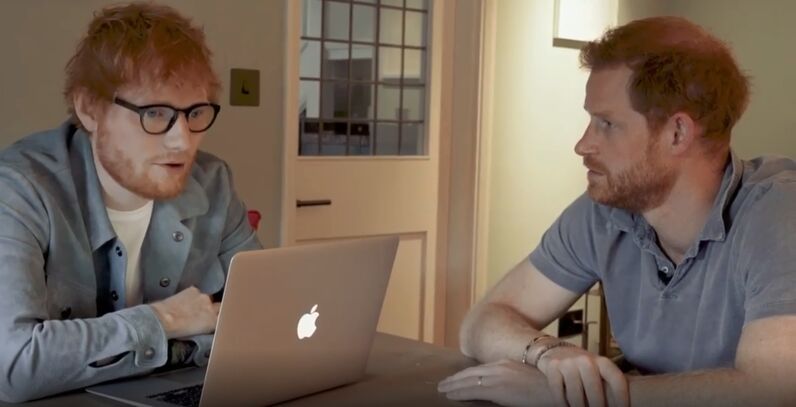 Príncipe Harry, Ed Sheeran