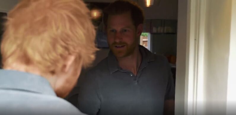 Príncipe Harry, Ed Sheeran