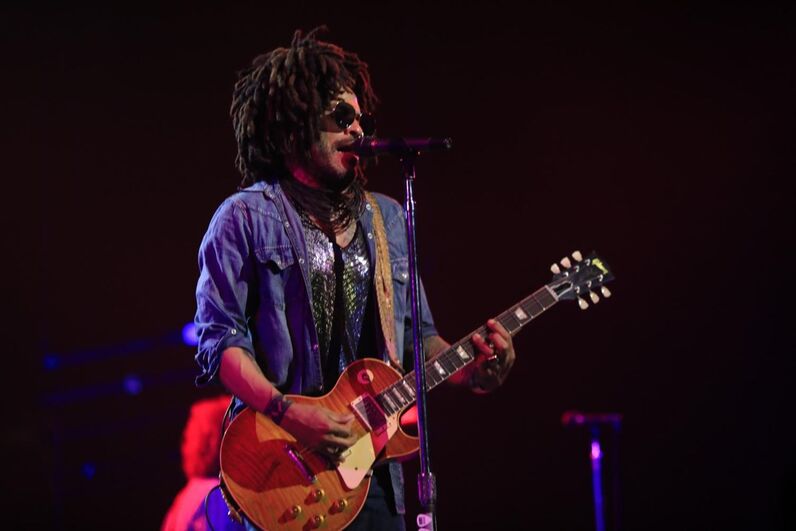 Lenny Kravitz atuou no Altice Arena