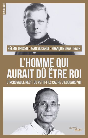 Francois Graftieaux, neto do Duque de Windsor, Eduardo VIII, primo de Isabel II