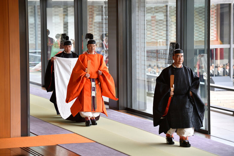 Cerimónia de entronização de Naruhito, imperador do Japão