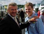 Michael Schumacher e o agente, Willi Weber