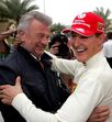 Michael Schumacher e o agente, Willi Weber