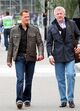 Michael Schumacher e o agente, Willi Weber