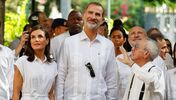 Felipe e Letizia em Cuba
