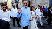 Felipe e Letizia em Cuba