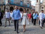 Felipe e Letizia em Cuba
