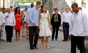Felipe e Letizia em Cuba