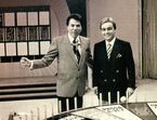 Gugu Liberato e Sílvio Santos