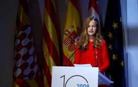 Princesa Leonor radiante com discurso na Catalunha: "É emocionante fazê-lo"