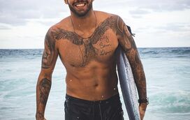 Ex de Anitta e Luana Piovani sofre grave acidente nas ondas da Nazaré. "Perto da morte"