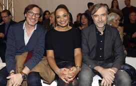 Famosos enchem 'front row' do novo desfile de Fátima Lopes