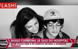  Diogo Carmona deixa hospital após ter perdido o pé 