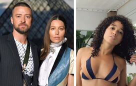 Ui! Justin Timberlake "esquece" mulher e envolve-se com colega de filme à vista de todos