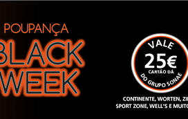 BLACK WEEK – A poupança que o leva às compras