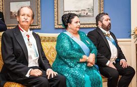 D. Duarte de Bragança recebido pela família imperial russa