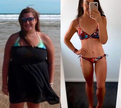 Amor fugiu-lhe por ser gorda! Australiana perde 55 quilos num ano sem pôr os pés no ginásio