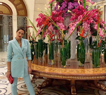 Vida de princesa. Sofia Ribeiro deslumbra em festa com a família real da Arábia Saudita 