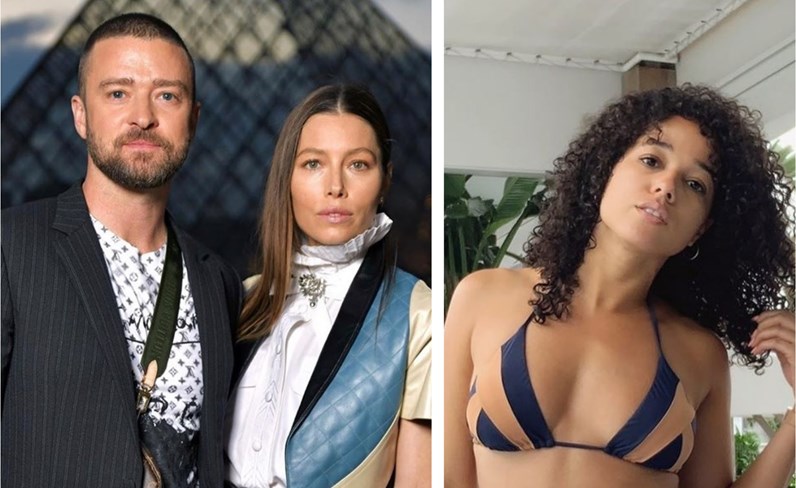 Justin Timberlake íntimo De Alisha Wainwright Flashes Flash 