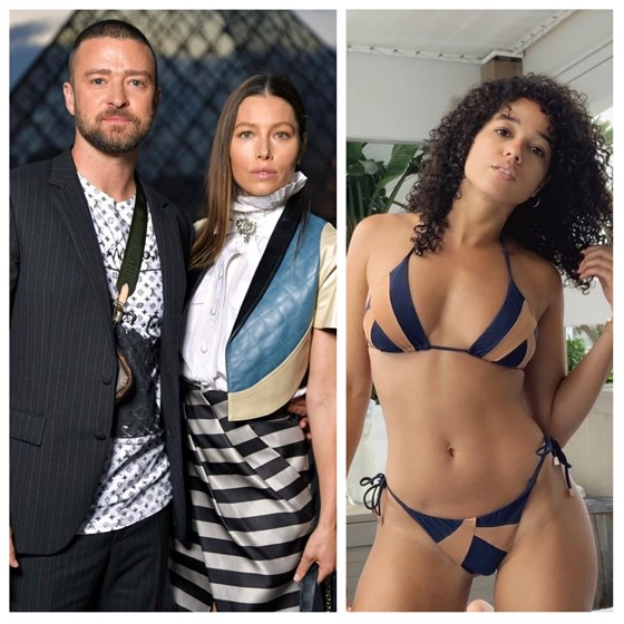 Justin Timberlake íntimo De Alisha Wainwright Flashes Flash 