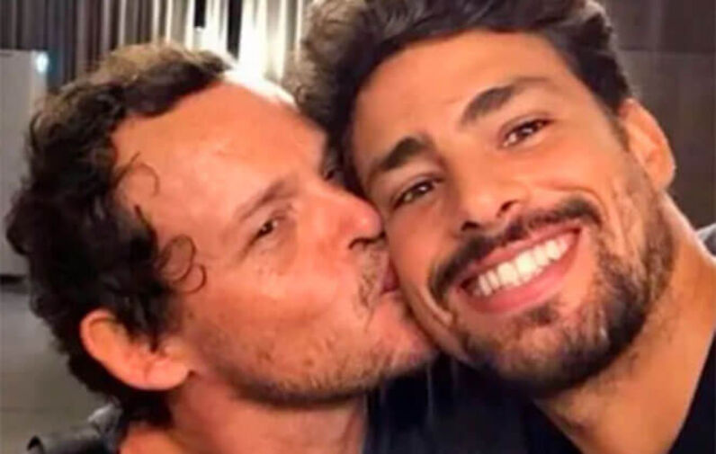 Cauã Reymond e Matheus Nachtergaele