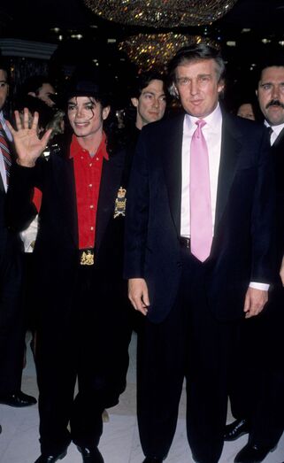 Donald Trump e Michael Jackson