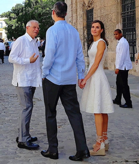 Felipe e Letizia em Cuba