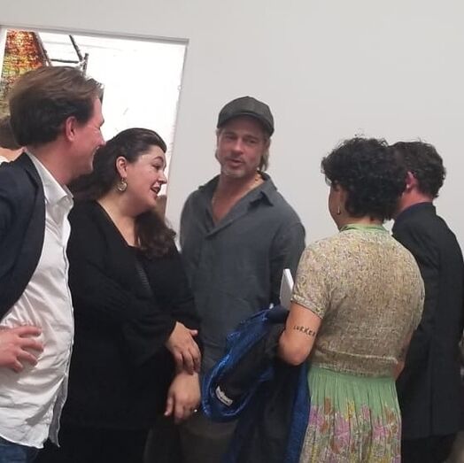 Alia Shawkat, Brad Pitt