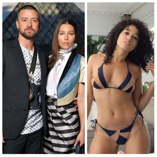 Justin Timberlake, Jessica Biel, Alisha Wainwright