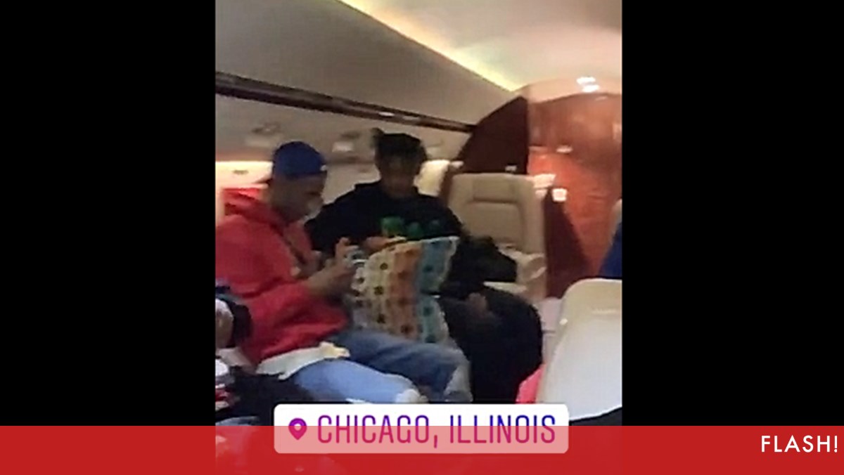 Juice Wrld no avião horas antes de morrer com uma convulsão