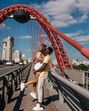 É na Rússia que o jogador tem vivido o amor ao lado da mulher, Sanne Lopes, e do filho, Kaï, de um ano.