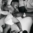 É na Rússia que o jogador tem vivido o amor ao lado da mulher, Sanne Lopes, e do filho, Kaï, de um ano.