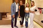 Camila Ângelo com Hulk e a tia, Iran