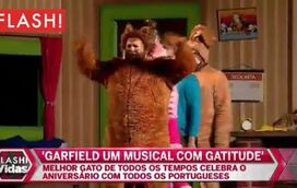'Garfield um musical com Gatitude' .Reportagem FLASHVidas