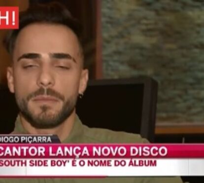 Diogo Piçarra tem novo disco. Entrevista com o cantor